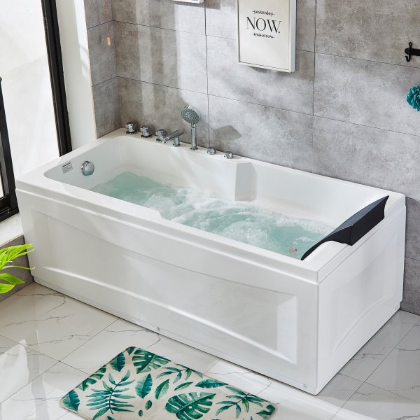 Boblebadekar 170x80cm | Isolerende akryl av hy kvalitet | BK-001 Hyre
